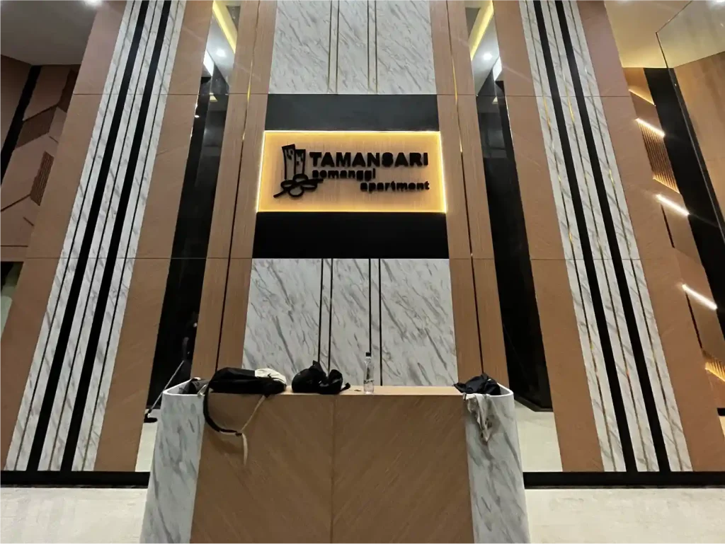 Apartement Tamansari Semanggi - Interior Lobby